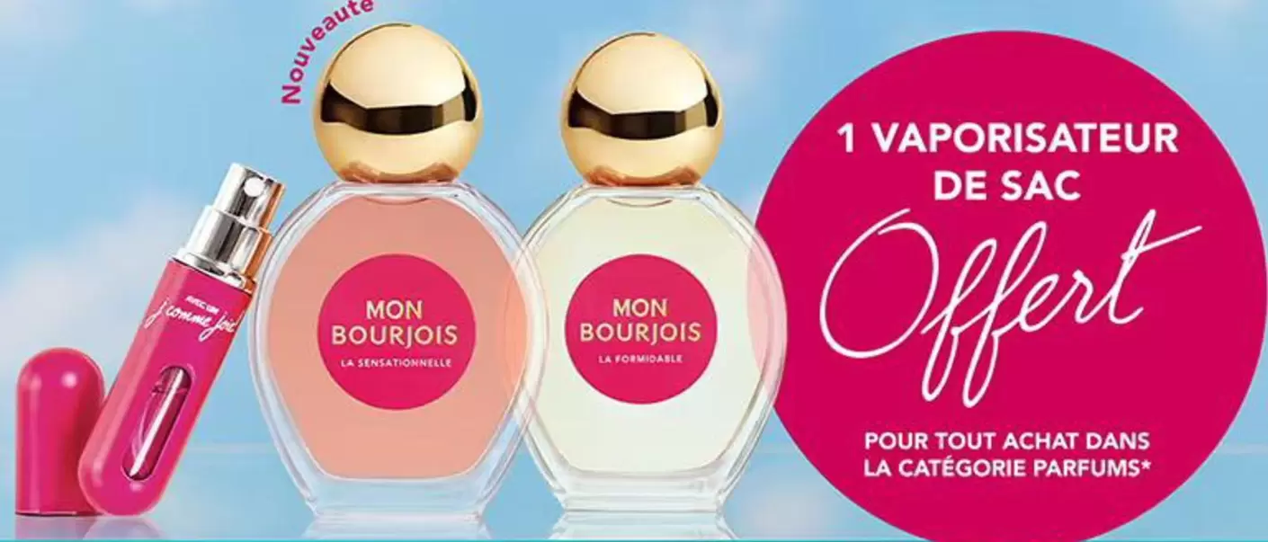 Mon - Pour Tout Achat Dans La Categonie offre sur Bourjois