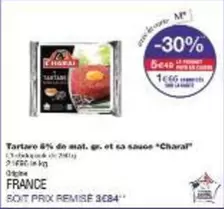 Tartare - Tartaro 6% De Mat offre à 1,69€ sur Monoprix