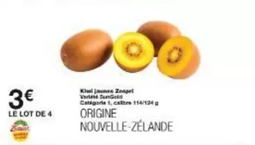 Kiwi Jeanne 2 Zapapi offre à 3€ sur Monoprix