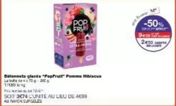 Disinfettante glace offre à 4,99€ sur Monoprix