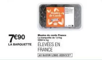 Moules De Carte France offre à 7,9€ sur Monoprix