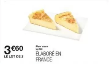 Plan De 2 Élaboré En France offre à 3,6€ sur Monoprix