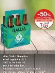 Gallia - Box 50x50x3x30.5b offre à 7,88€ sur Monoprix