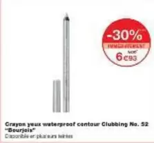 Bourjois - Crayon Yeux Waterproof Centor Clubbing offre à 6,93€ sur Monoprix