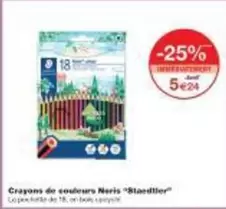 Staedtler - Crayons De Conduras offre à 5,24€ sur Monoprix