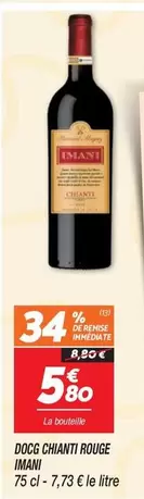 DOCG Chanti Rouge offre à 5,8€ sur Netto