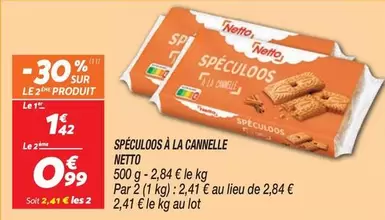 Nestlé - Spéculoos À La Cannelle offre à 1,42€ sur Netto