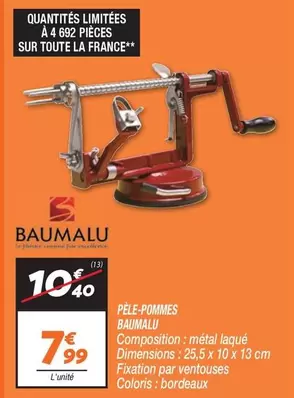Baumalu - Pêle- Pommes offre à 7,99€ sur Netto