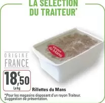 Rillettes Du Mans offre à 18,5€ sur G20
