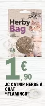 Herby Bag - Jc Catnip Herbe À Chat offre à 1,9€ sur E.Leclerc
