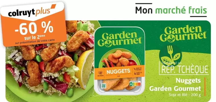 Garden Gourmet - Nuggets offre sur Colruyt