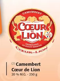 Coeur De Lion - Camembert offre sur Colruyt