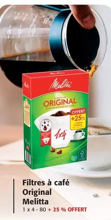 Melitta - Filtres À Café Original offre sur Colruyt