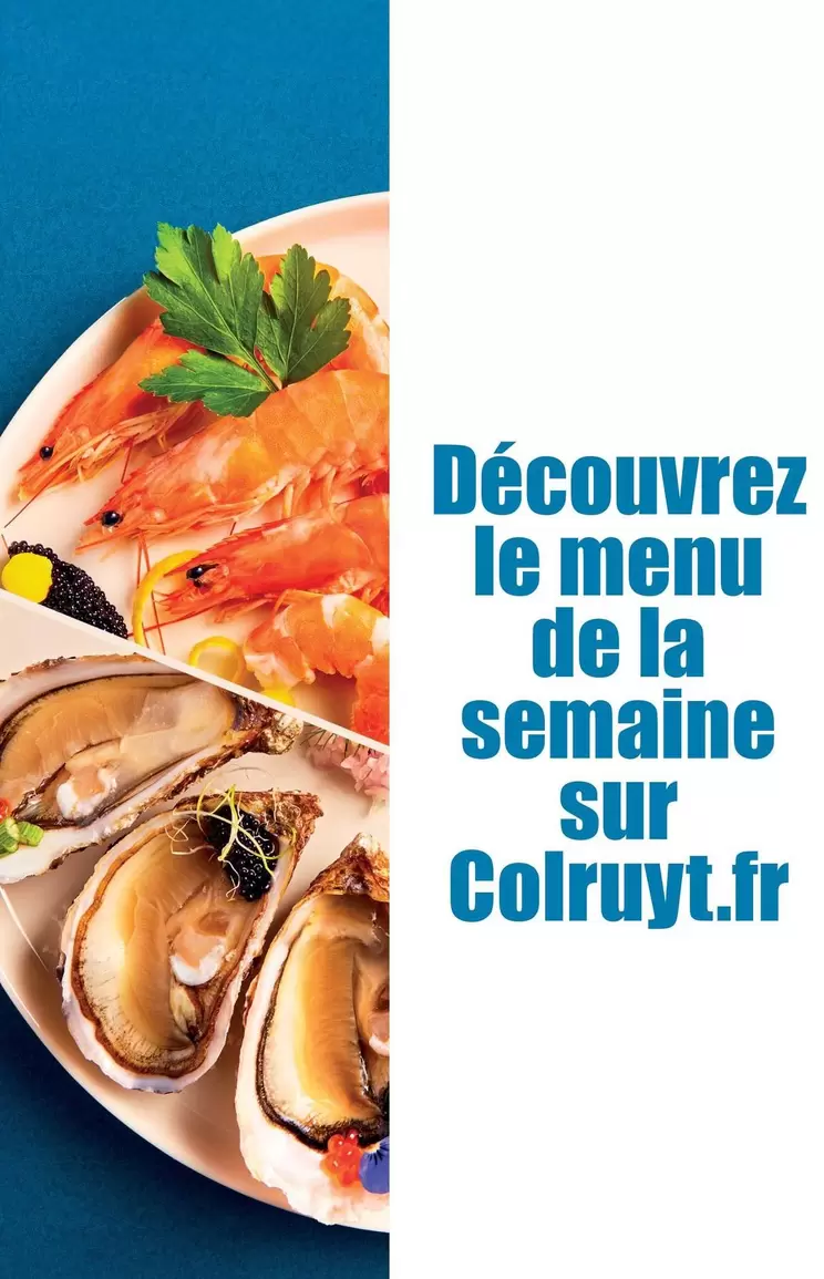Lien Sur Encart Recettes offre sur Colruyt