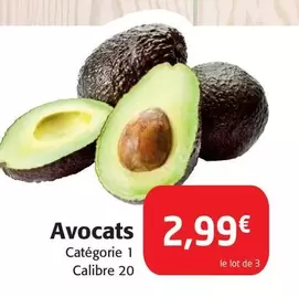 Avocats offre à 2,99€ sur Colruyt