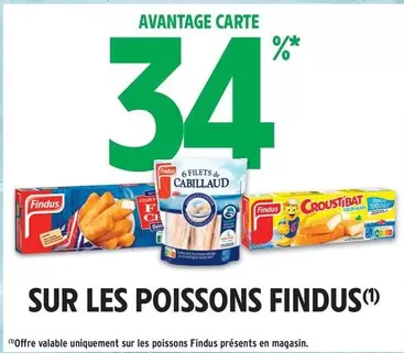 Findus - Sur Les Poissons offre sur Intermarché