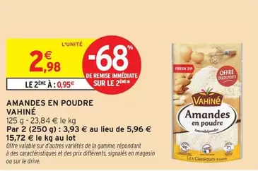 Signal - Amandes En Poudre offre à 2,98€ sur Intermarché