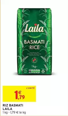 Riz Basmati offre à 1,79€ sur Intermarché