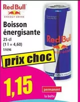 Red Bull - Boisson Énergisante offre à 1,15€ sur Norma