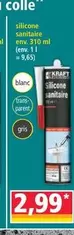 Kraft - Silicone Sanitaire Env. offre à 2,99€ sur Norma
