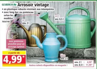Arrosoir Vintage offre à 4,99€ sur Norma