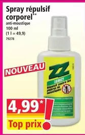 Spray Répulsif Corporel offre à 4,99€ sur Norma