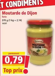 Moutarde De Dijon offre à 0,79€ sur Norma