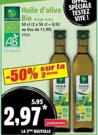 Huile D'olive Bio offre à 2,97€ sur Norma