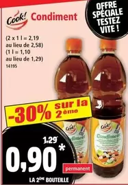 Cook - Condiment offre à 0,9€ sur Norma
