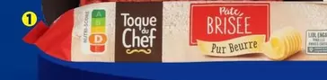 Toque Du Chef - Pate Brisee Roulee offre à 1,24€ sur Lidl