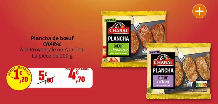 Charal - Plancha De Boeuf offre à 4,7€ sur Coccinelle Express