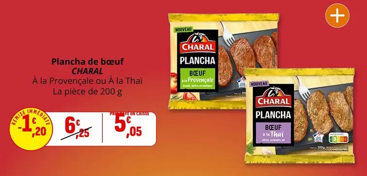 Charal - Plancha De Boeuf offre à 5,05€ sur Coccimarket
