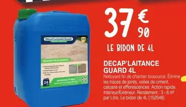 Decap'Laitance Guard  offre à 37,9€ sur Chretien Matériaux