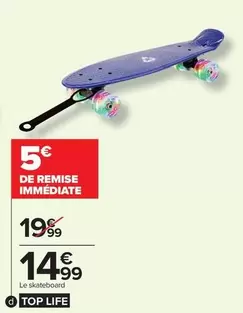 Skateboard Réf. : Msm1300-22 offre à 14,99€ sur Carrefour Contact