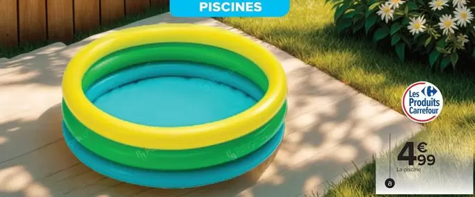 Carrefour - Piscines offre à 4,99€ sur Carrefour Contact