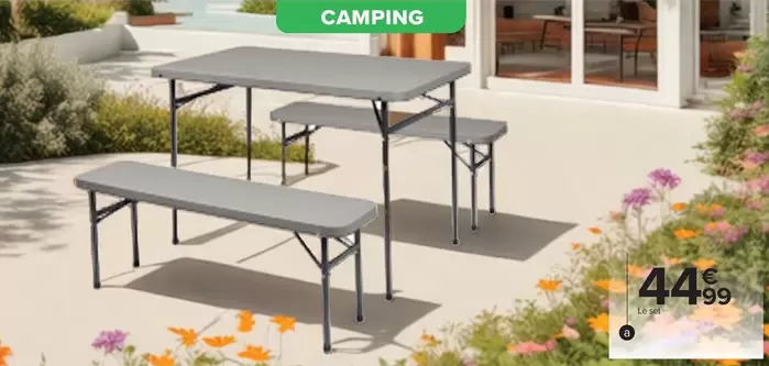 Camping offre à 44,99€ sur Carrefour Contact