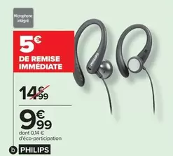 Philips - Microphone offre à 9,99€ sur Carrefour Contact