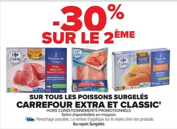 Carrefour - Sur Tous Les Poissons Surgelés offre sur Carrefour Contact