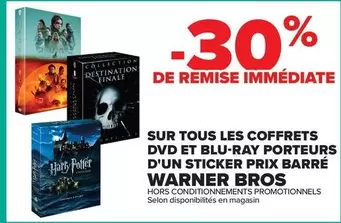 Destination - Sur Tous Les Coffrets Dvd Et Blu-ray Porteurs D'un Sticker Prix Barré offre sur Carrefour Contact