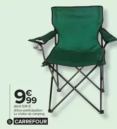 Carrefour - Chaise De Camping offre à 9,99€ sur Carrefour City