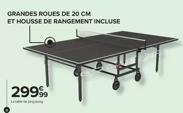 Table De Ping Pong offre à 299,99€ sur Carrefour City