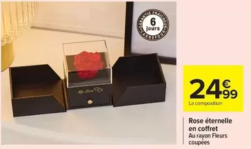 My - Rose Eternelle En Coffret Au Rayon Fleurs Coupes offre à 24,99€ sur Carrefour City