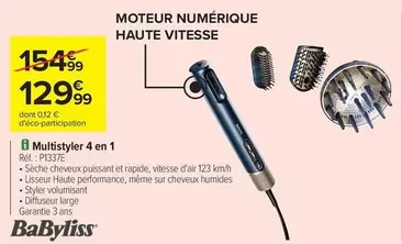 Babyliss - Multistyler 4 en 1 offre à 129,99€ sur Carrefour City