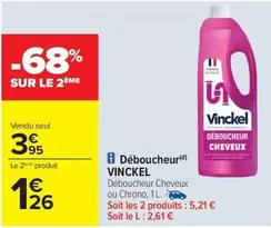 Déboucheur offre à 3,95€ sur Carrefour