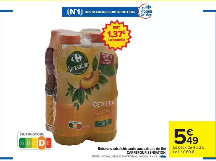 Carrefour - Boisson Enfantsateur Aux Créative De Foie offre à 5,49€ sur Carrefour Drive