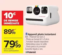 Polaroid - Appareil Photo offre sur Carrefour Drive