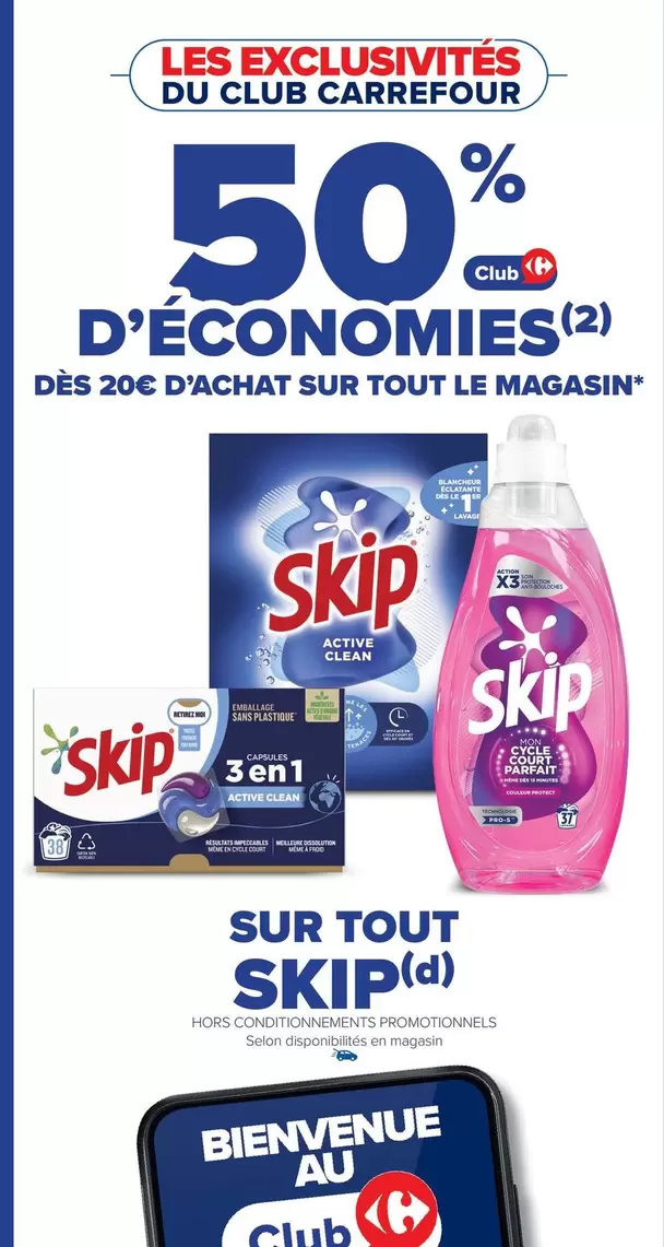 Carrefour - D'Achat Sur Tout Le Magasin offre sur Carrefour Drive