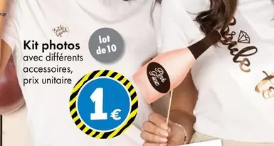 Kit Photos offre à 1€ sur TEDi