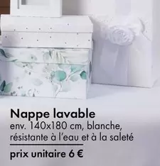 Nappe Lavable offre à 6€ sur TEDi