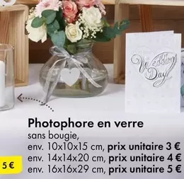 Photophore En Verre offre à 3€ sur TEDi